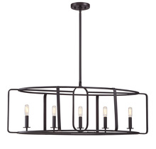 Savoy House 1-1180-5-13 - Santina 5-Light Chandelier in English Bronze