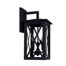 Capital Canada 926631BK - 3 Light Outdoor Wall Lantern