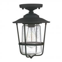 Capital Canada 9607BK - 1 Light Outdoor Flush Mount