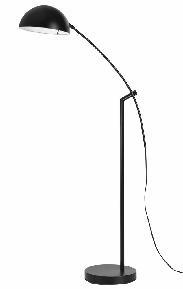 arc floor lamp with metal shade