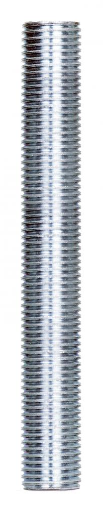 1/4 IP Steel Nipple; Zinc Plated; 3-3/4" Length; 1/2" Wide