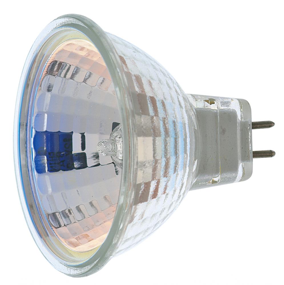 35 Watt; Halogen; MR16; FRB; 2000 Average rated hours; Miniature 2 Pin Round base; 12 Volt