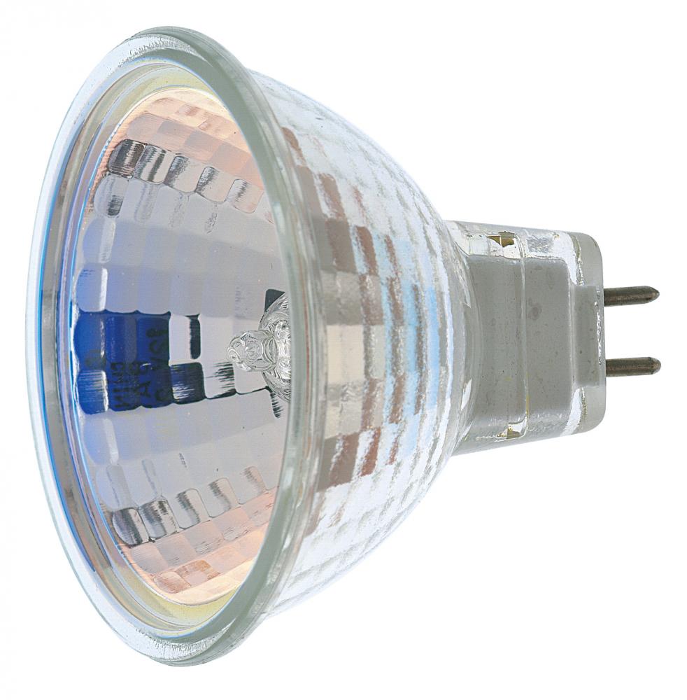 50 Watt; Halogen; MR16; FNV; 2000 Average rated hours; Miniature 2 Pin Round base; 12 Volt