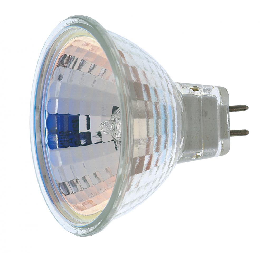 65 Watt; Halogen; MR16; FPB; 2000 Average rated hours; Miniature 2 Pin Round base; 12 Volt