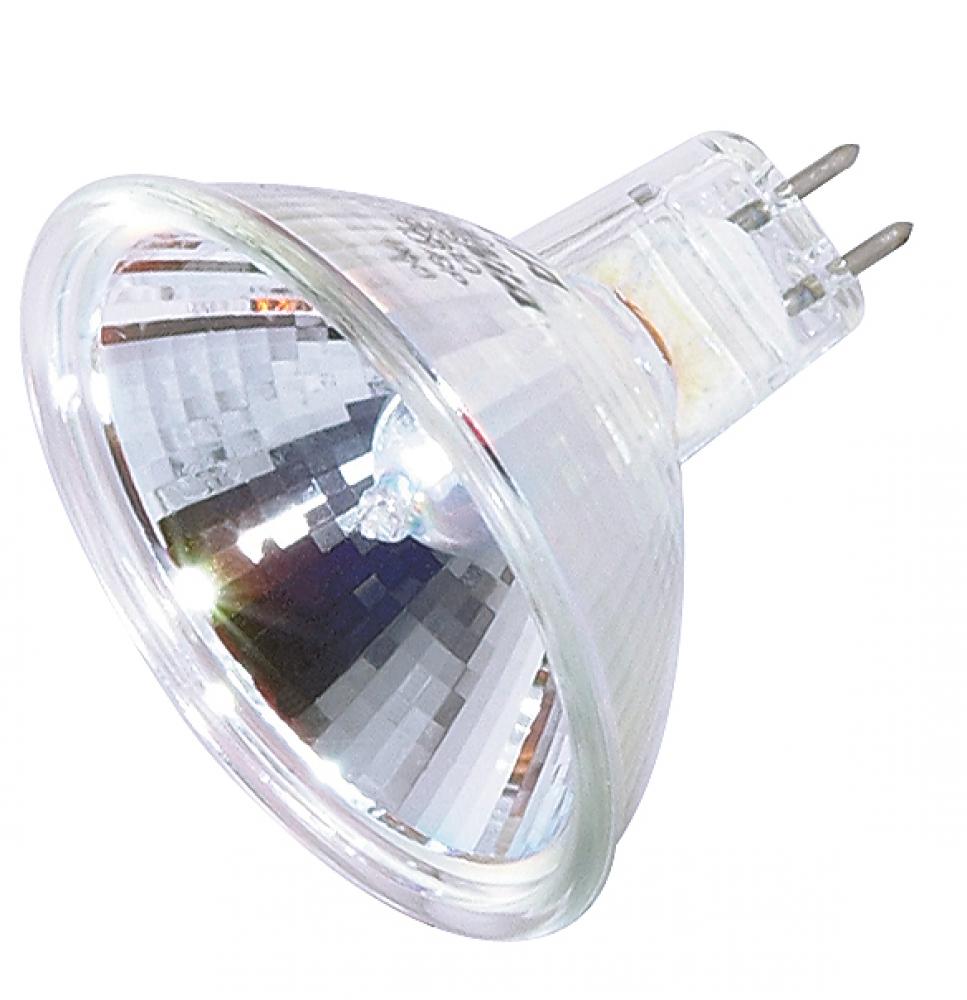65 Watt; Halogen; MR16; FPB; 2000 Average rated hours; Miniature 2 Pin Round base; 12 Volt