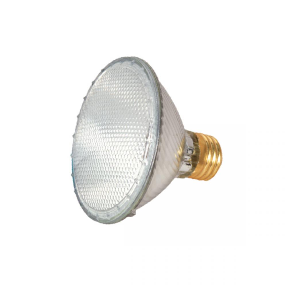 60 Watt; Halogen; PAR30; Clear; 1500 Average rated hours; 1090 Lumens; Medium base; 120 Volt