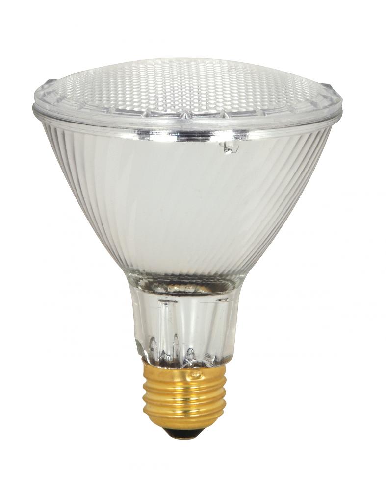 60 Watt; Halogen; PAR30; Clear; 1500 Average rated hours; 1090 Lumens; Medium base; 120 Volt; 2-Pack