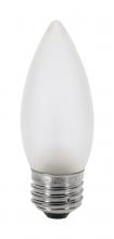 Satco Products Inc. S11375 - 4.3 Watt C11 LED; Frosted; Medium base; 2700K; 350 Lumens; 120 Volt