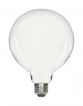 Satco Products Inc. S12112 - 6.5 Watt G40 LED; Soft White; Medium base; 2700K; 650 Lumens; 120 Volt