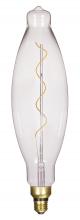Satco Products Inc. S22431 - 4 Watt BT38 LED vintage style; Clear; 25000 Average rated hours; Medium Base; 120 Volt