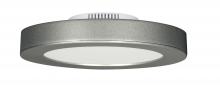 Satco Products Inc. S9192 - 13.5 watt; 7" Flush Mount LED Fixture; 3000K; Satin Nickel; 120 volts