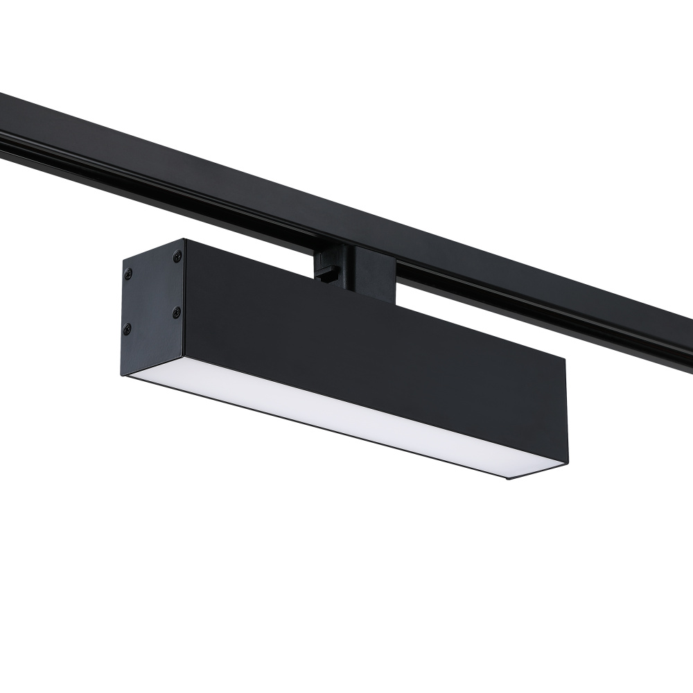 TRAC-TECH 15W Integrated LED 12in. linear LT bar in a Matte Black finish with Adjustable LED Color T