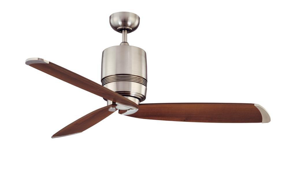 Tris 52 in. Satin Nickel Ceiling Fan