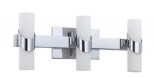 Kendal VF3700-6L-CH - CANDELA series 6-Light Chrome Bath Light