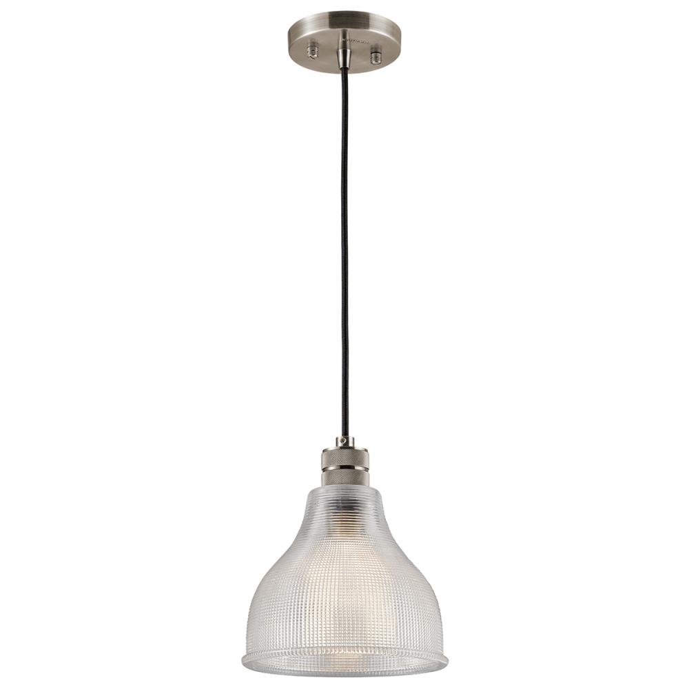 Devin 8" 1 Light Mini Pendant Classic Pewter