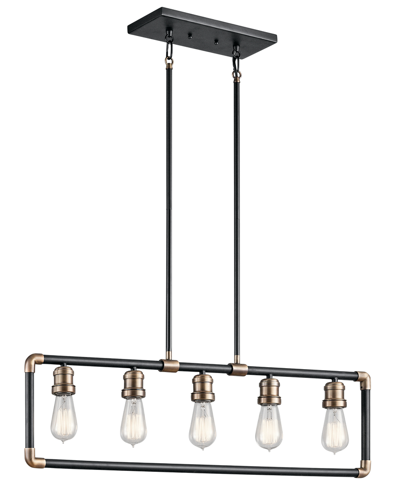 Linear Chandelier 5Lt