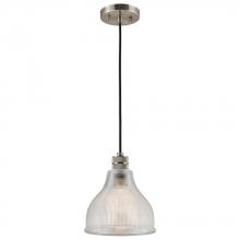 Kichler 43551CLP - Devin 8" 1 Light Mini Pendant Classic Pewter