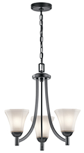 Kichler 43630BK - Chandelier 3Lt