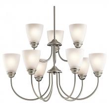 Kichler 43639NIL18 - Chandelier 9Lt LED