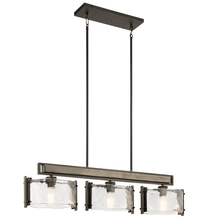 Kichler 43896OZ - Linear Chandelier 3Lt