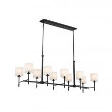 Kichler 52503BK - Linear Chandelier 10Lt