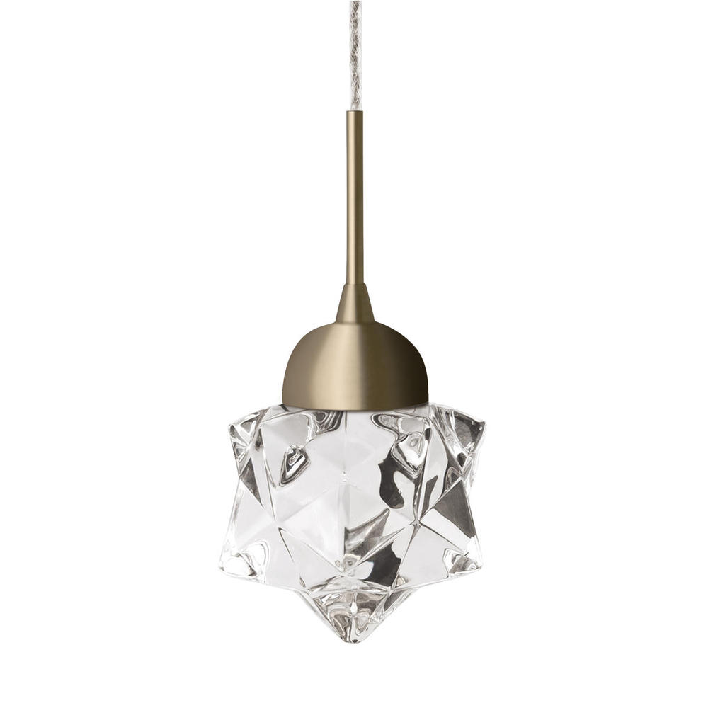 Polaris Single Pendant LED with Die-Cast Clear Glass
