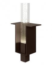 Kuzco Lighting Inc EW52218-ES - LED Exterior Wall Sconce with Square Bubble Encased Crystal