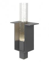 Kuzco Lighting Inc EW52218-GY - LED Exterior Wall Sconce with Square Bubble Encased Crystal