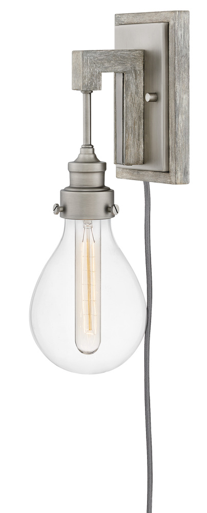 Single Light Plug-in Sconce