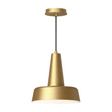 Alora Lighting PD527811BG - Juliana 11-in Brushed Gold 1 Light Pendant